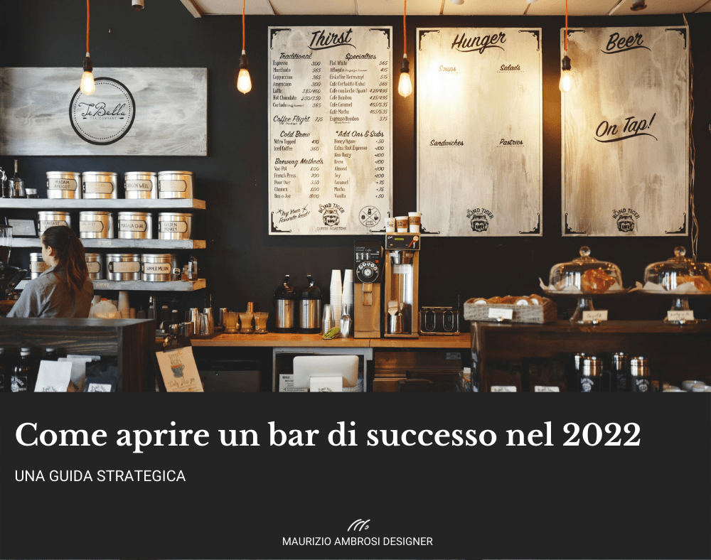 come aprire un bar di successo nel 2022 una guida strategia immagine copertina